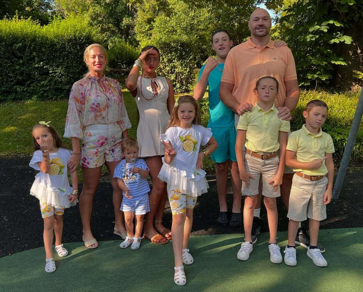 Тайсона Ф'юрі і його родина