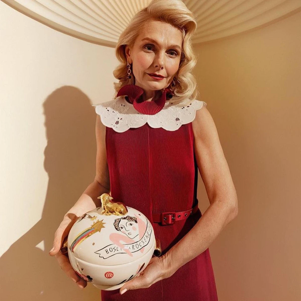 Бабічева у зйомці для бренду Gunia 