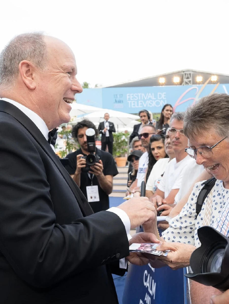 Князь Монако з аудиторіє