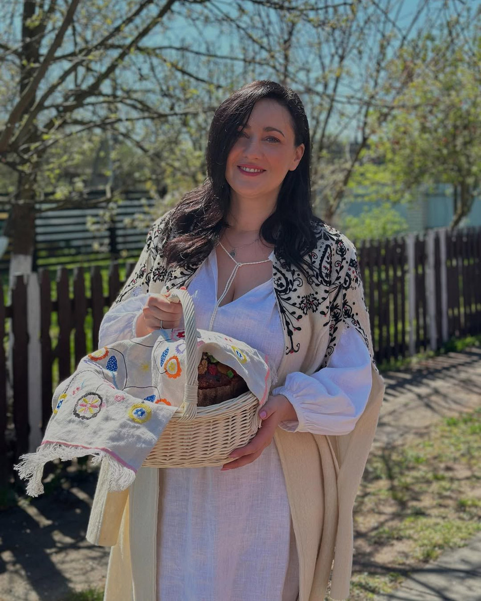 Соломія Вітвіцька на Великдень