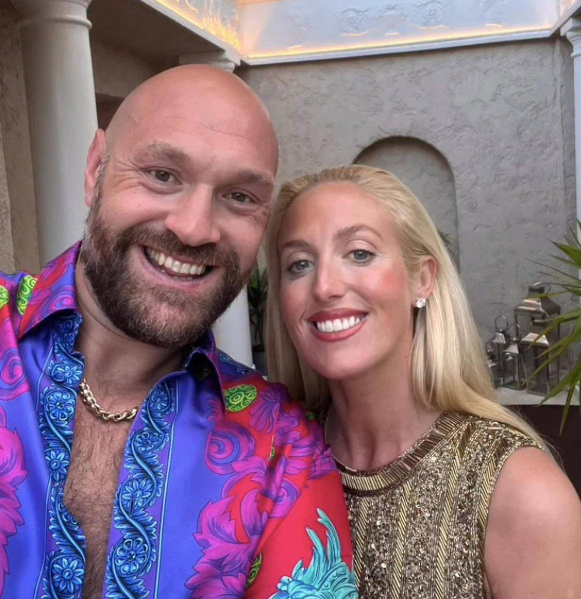 Тайсон Ф'юрі відзначив своє 37-річчя і отримав привітання від дружини