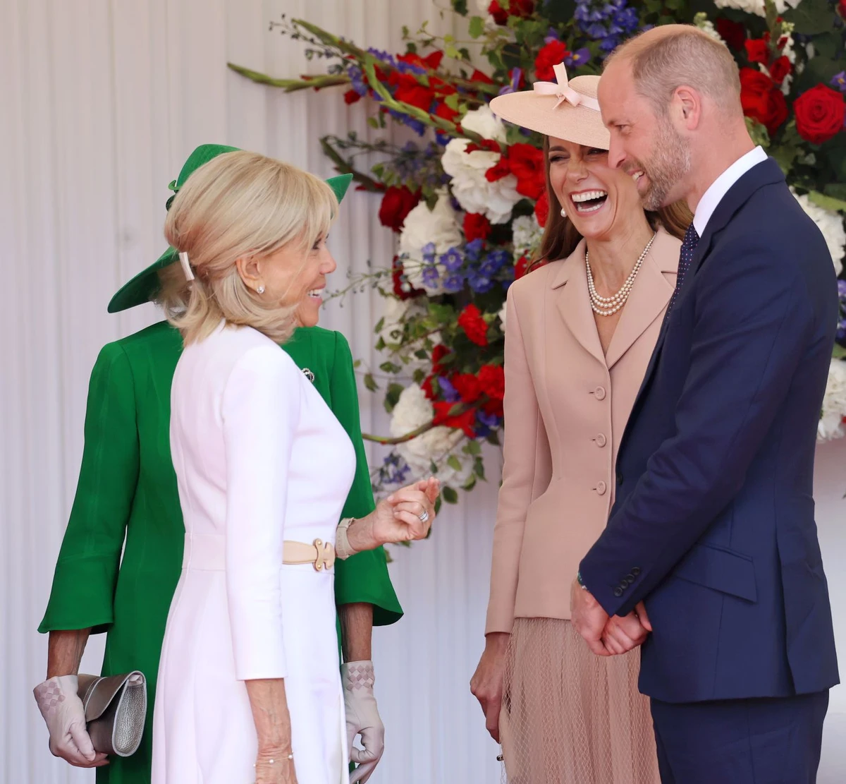 Бріджит Макрон, Кейт і Вільям