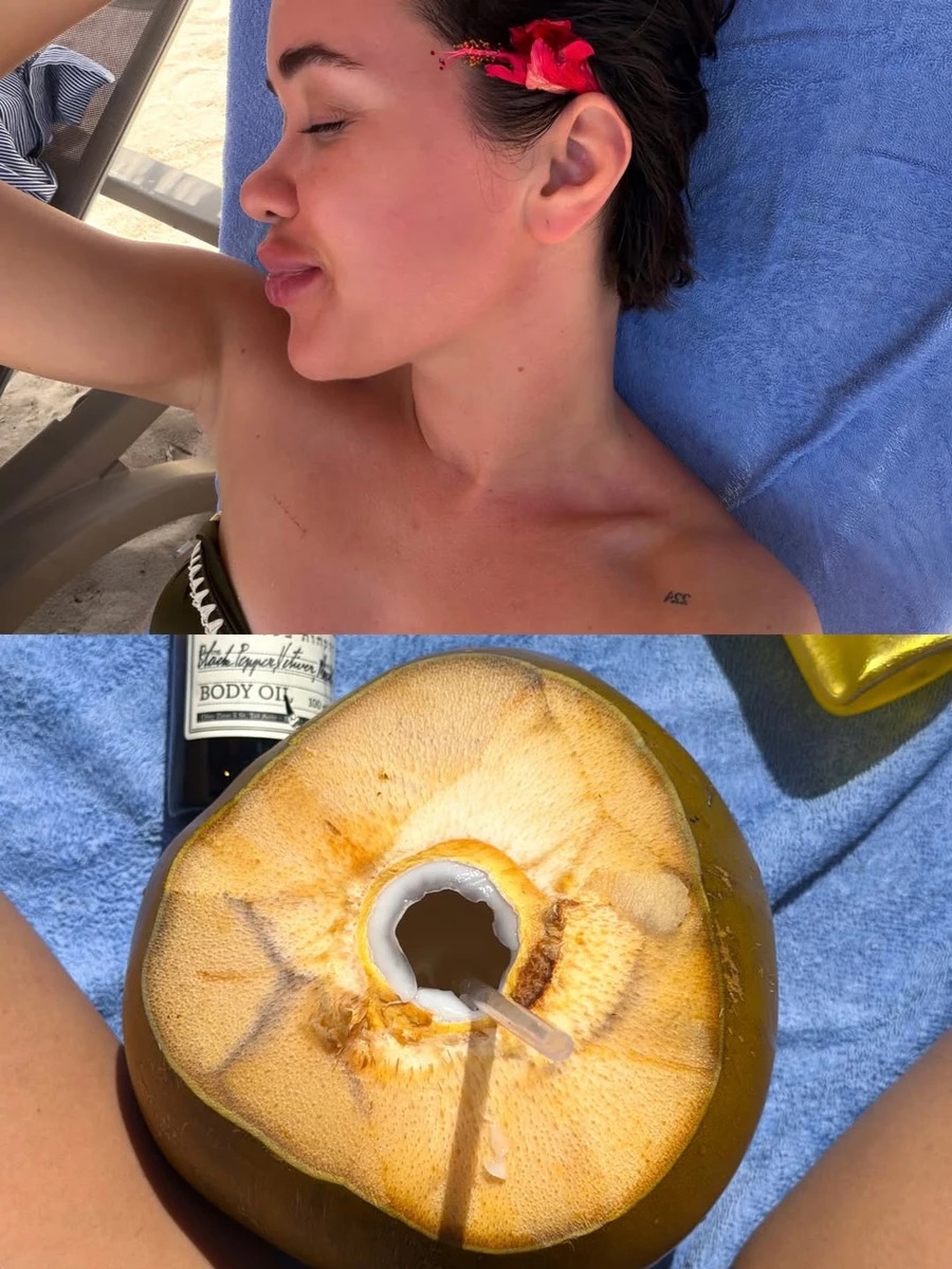 Lida Lee показалася на відпочинку