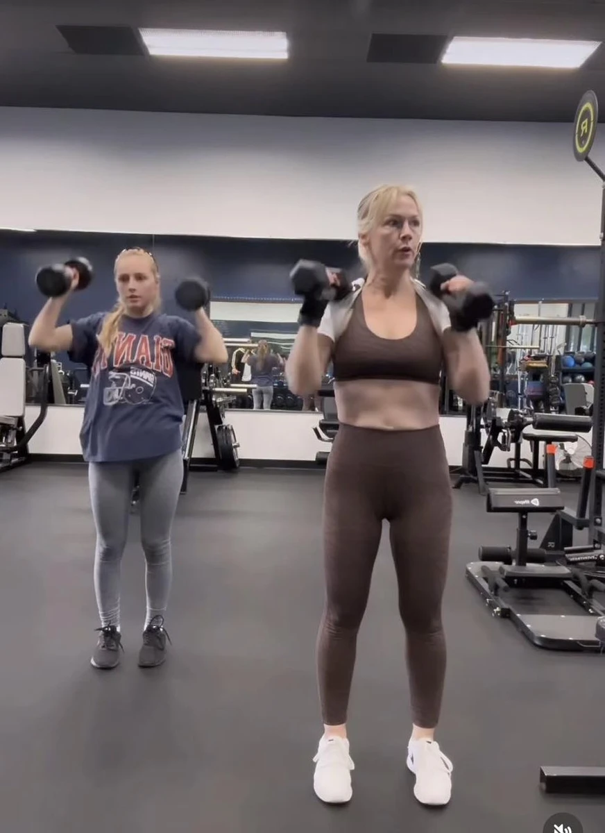 Дженні Гарт з дочкою Лолою