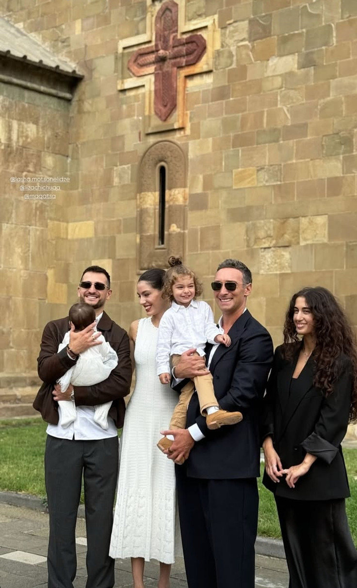 Іраклі Макацарія замилував фото з хрещення своєї донечки