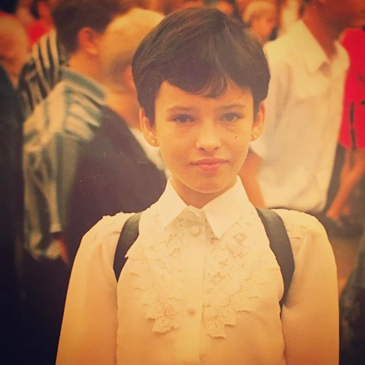 Даша Астаф'єва в школі