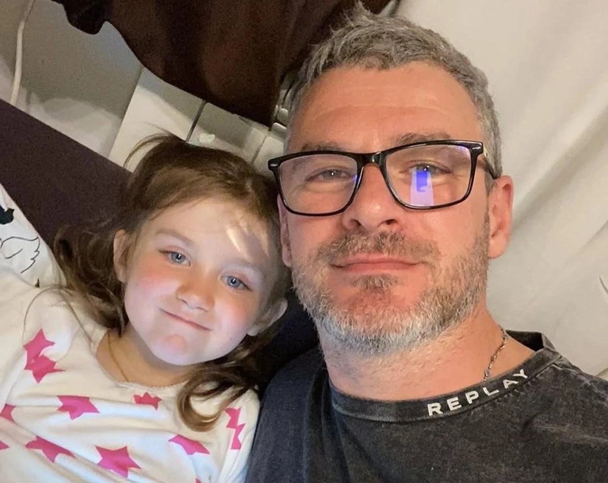 Арсен Мірзоян і його донька