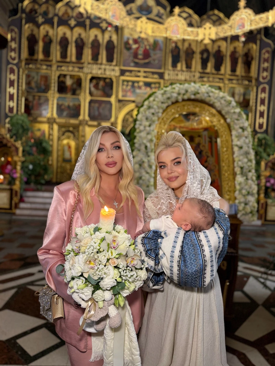 Білик похрестила сина Гросу