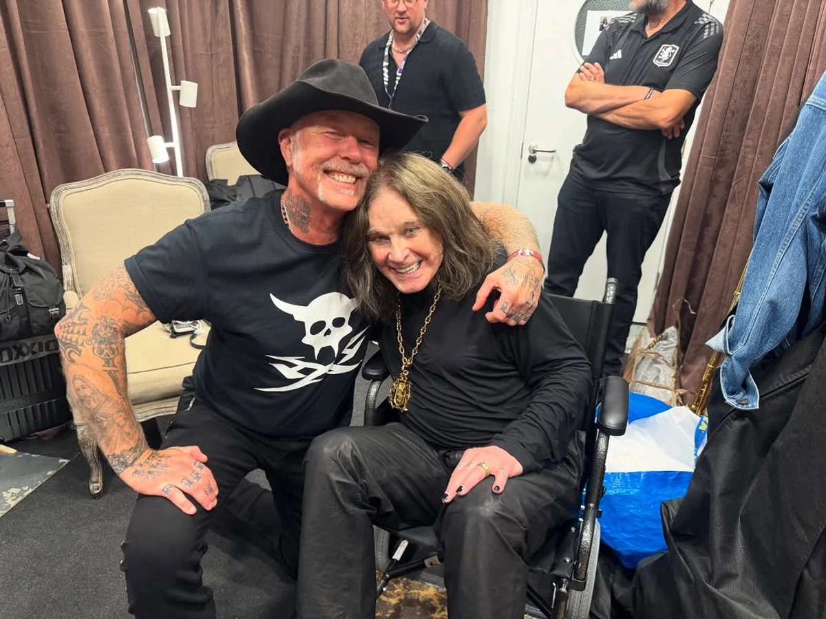 Оззі Осборн і Джеймсом Хетвілдом