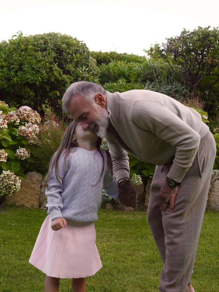 Джанлука Ваккі показав цілунок з донечкою