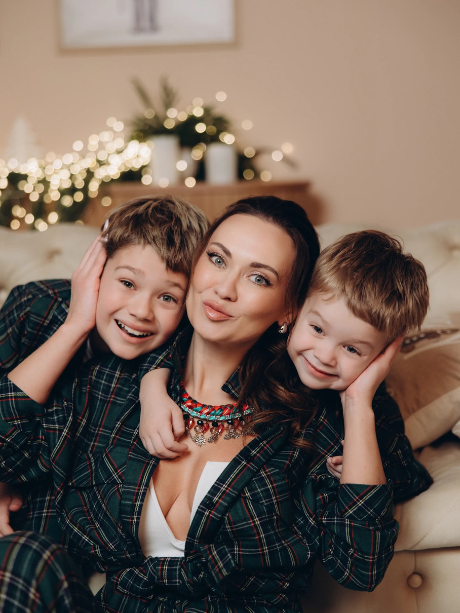 Саліванчук із двома синами