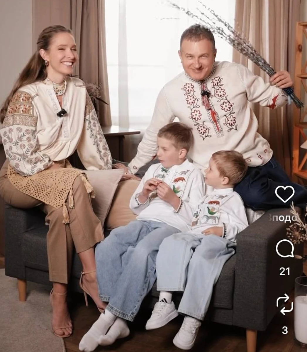 Осадча та Горбунов замилувала відео з дітьми