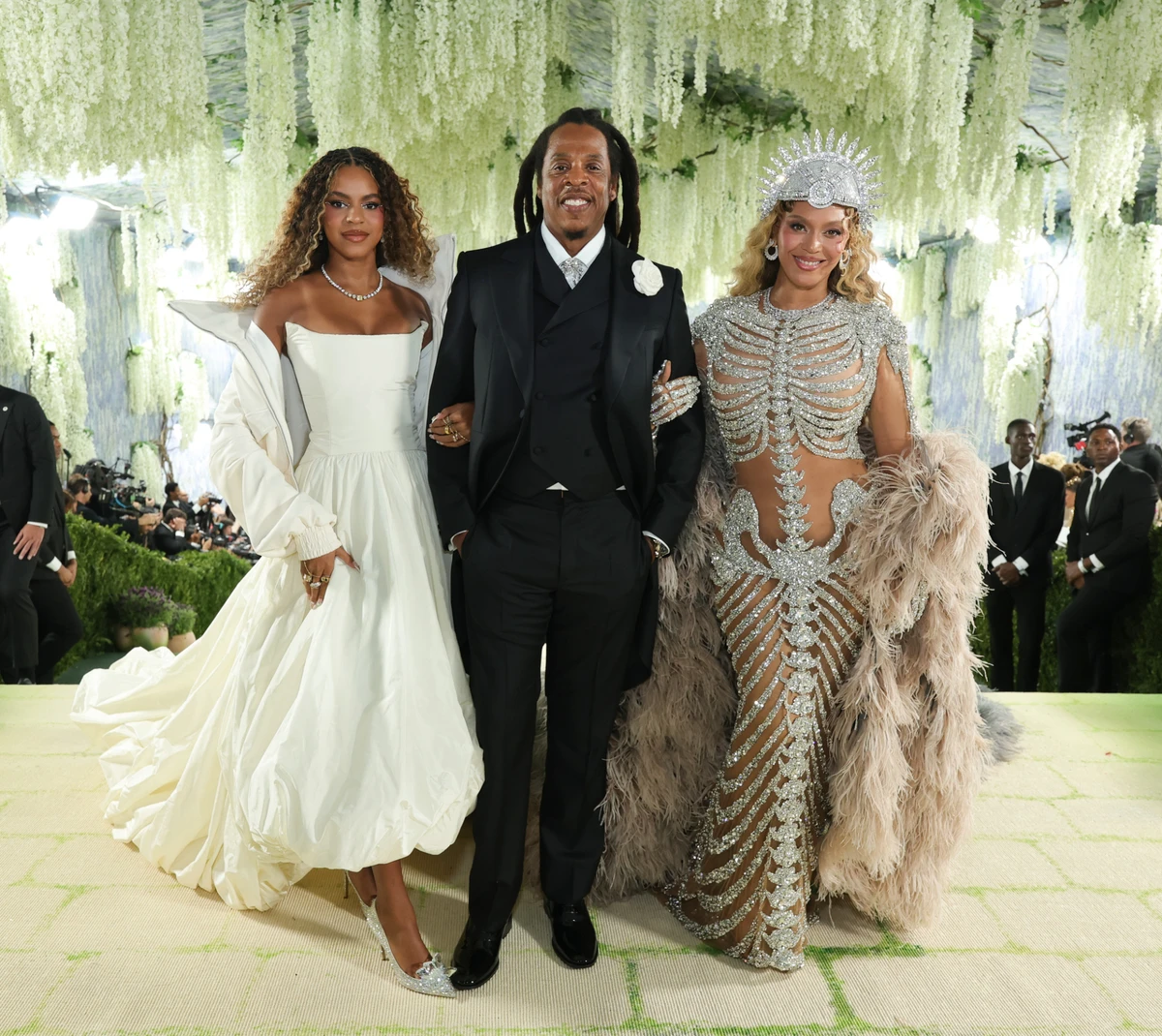 Бейонсе з дочкою і чоловіком на Met Gala 2026
