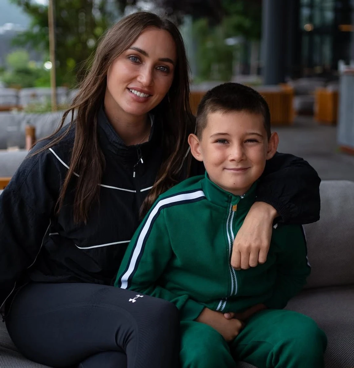 Ганна Різатдінова і її син Рома