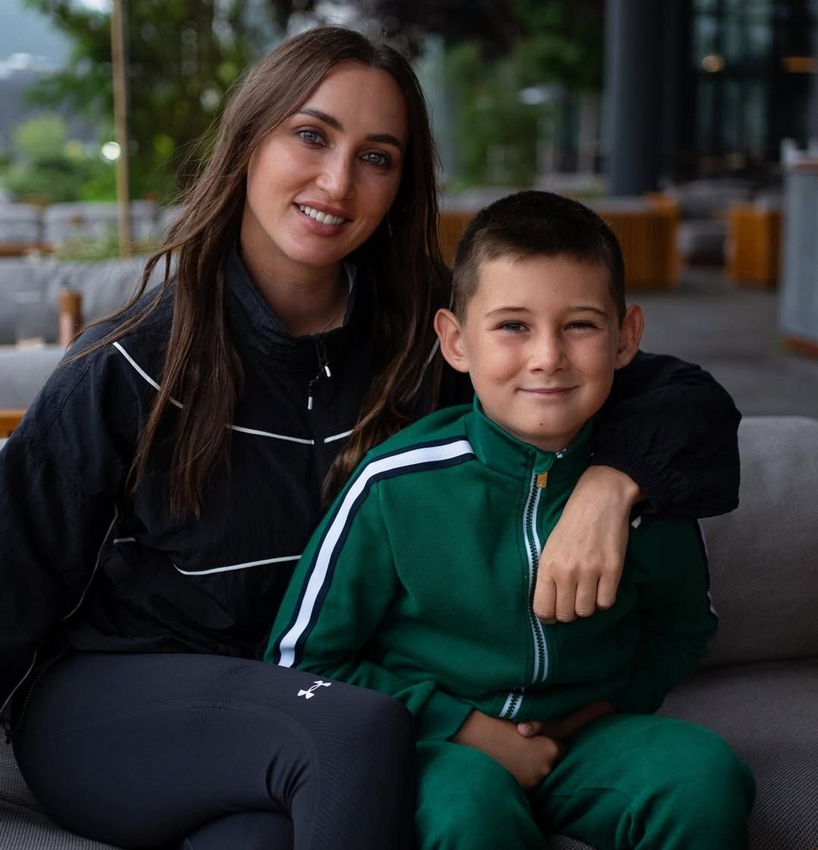 Ганна Різатдінова і її син Рома