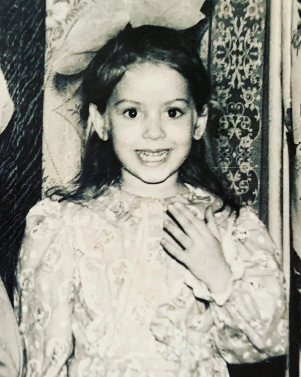 Інна Приходько в дитинстві
