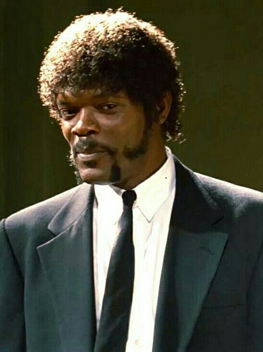 Семюель Л. Джексон у фільмі Кримінальне чтиво