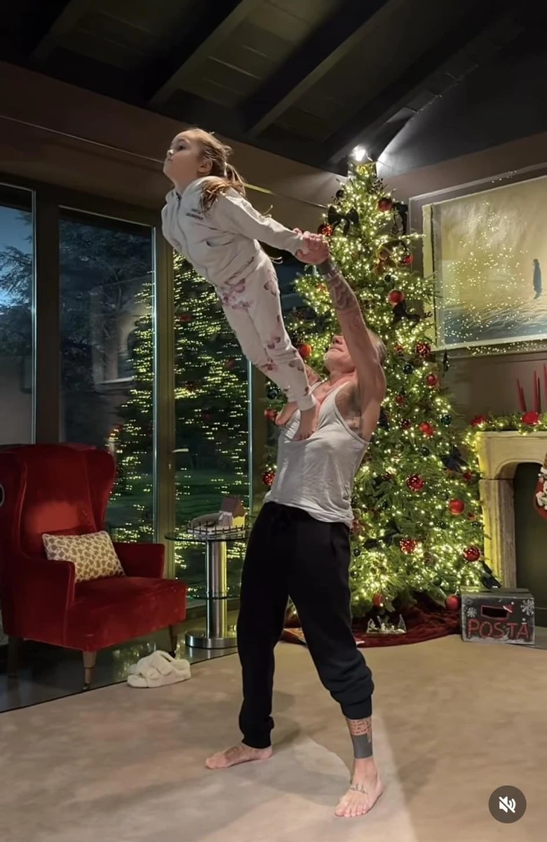 Джанлука Ваккі та його донька Блю Джерусалема