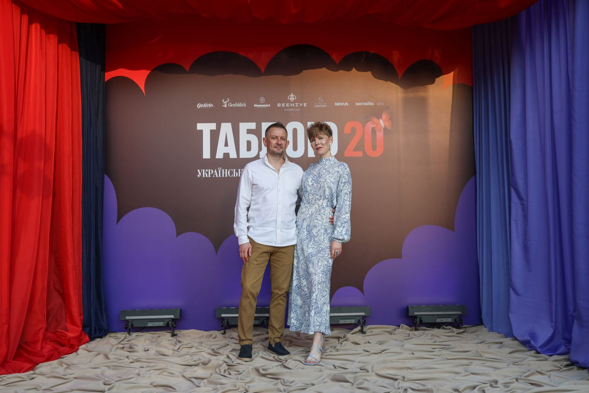 Журналіст УП Євген Руденко і шеф-редакторка ТаблоID Тамара Кудрявченко 