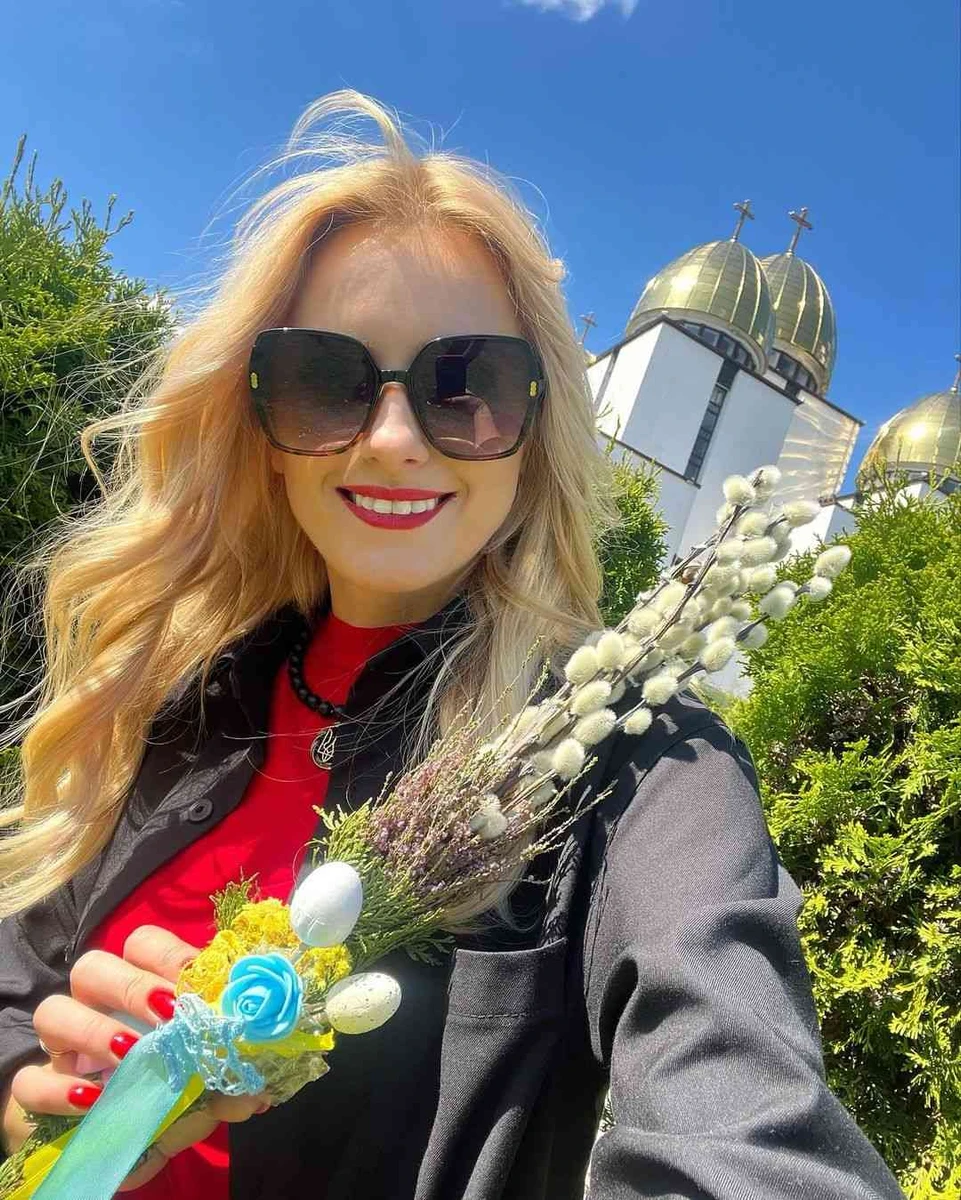 У Вербну неділю Федишин, відповідно, святила вербу