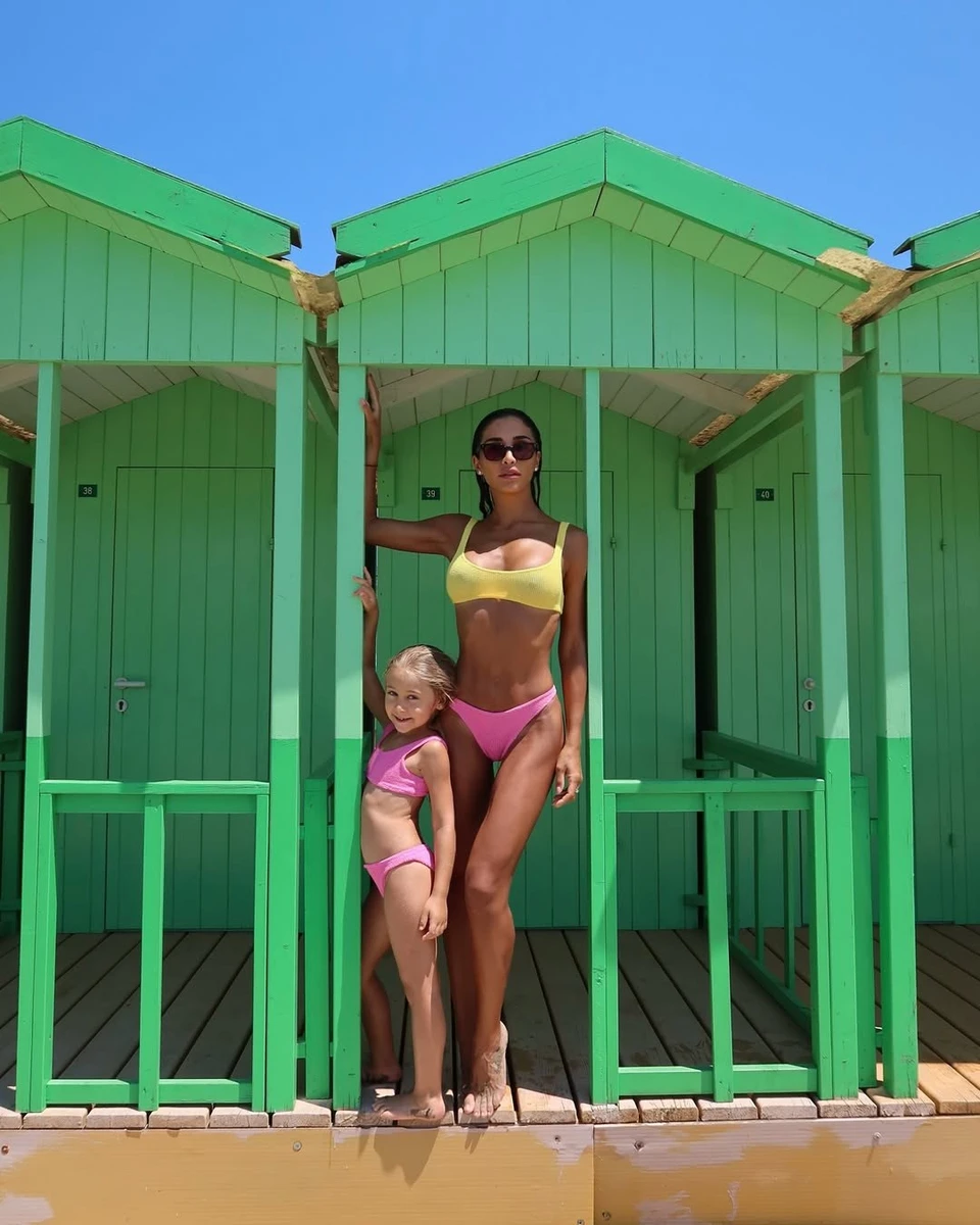 Санта Дімопулос і її дочка