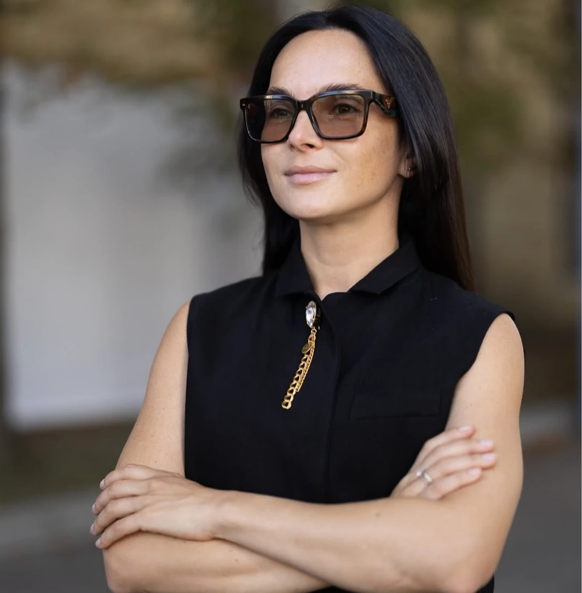 Інна Мірошниченко позує для фото