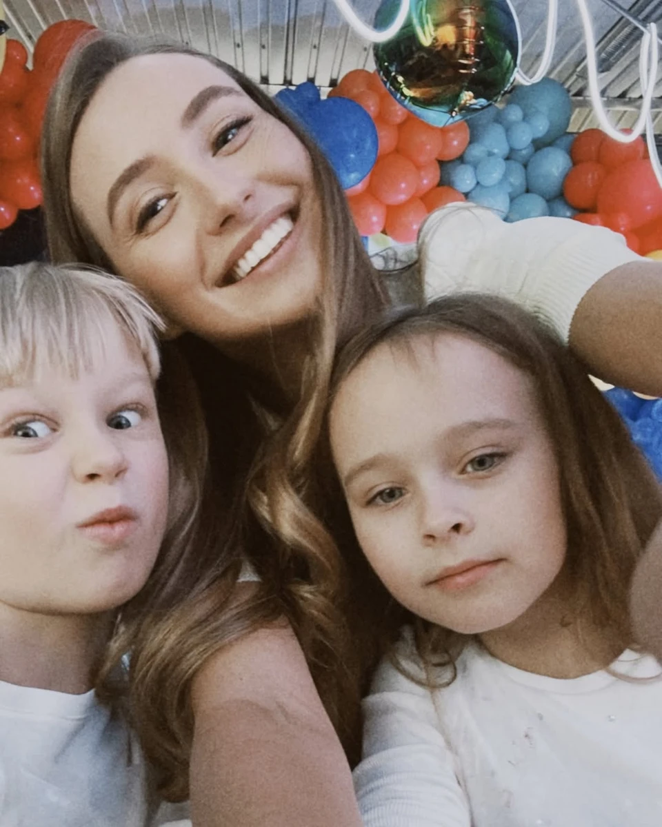 Алла Барановська з сином від Тищенка