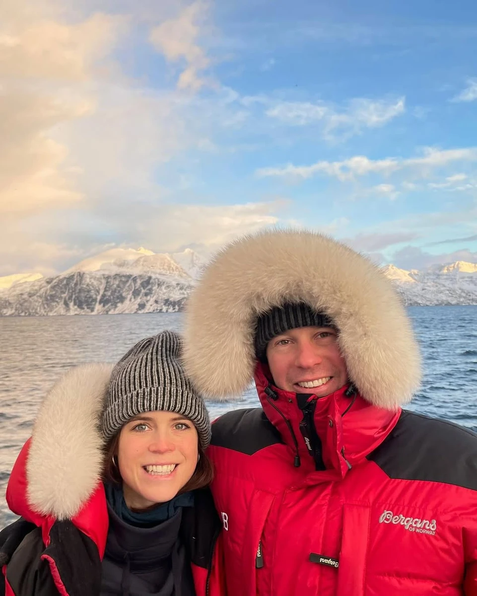 Принцеса Євгенія на фото зі своїм чоловіком