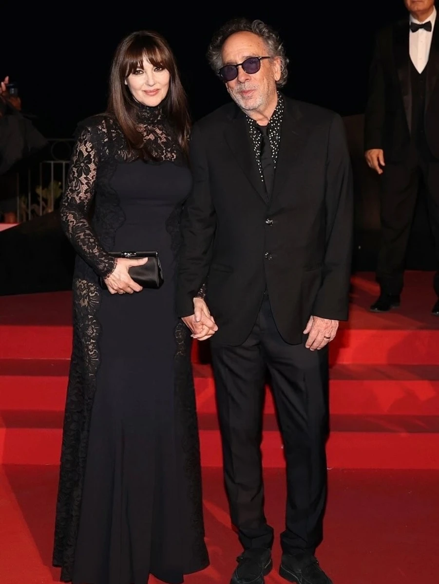 Моніка Белуччі і Тім Бертон