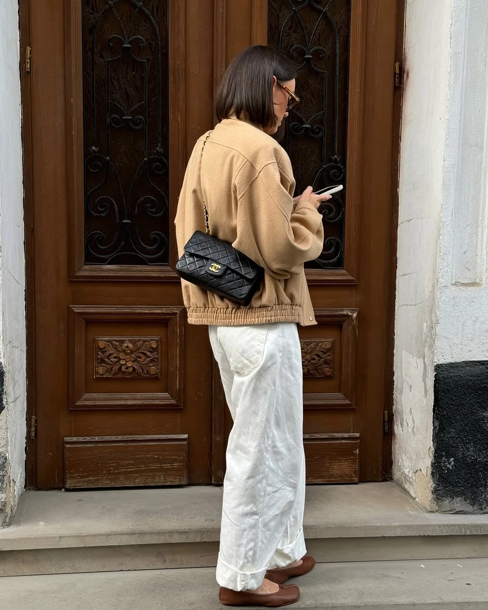 Модні образи з балетками