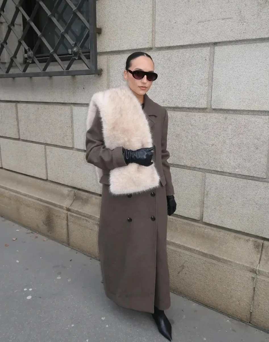 Образ із хутряною накидкою