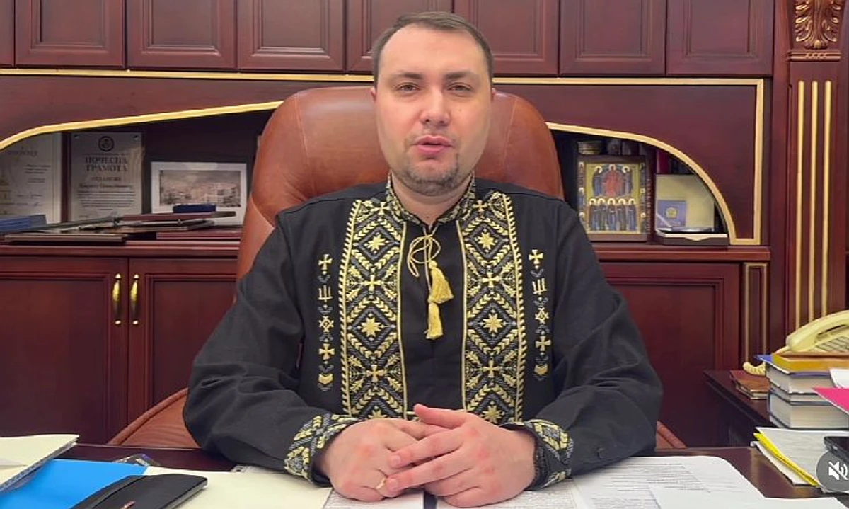 Буданов у вишиванці