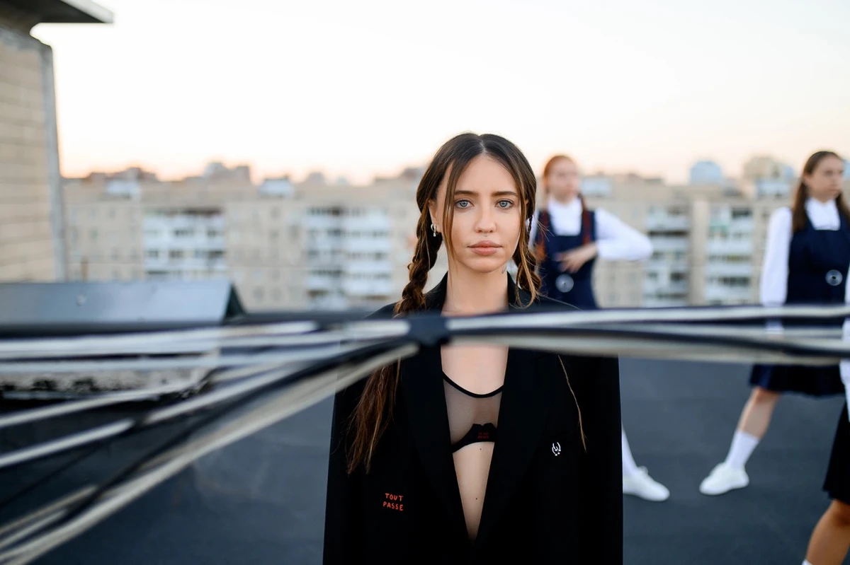 Відео знімали на даху багатоповерхівки