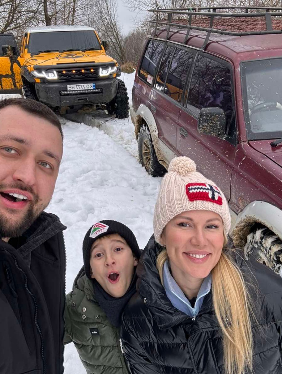 Тамерлан з сином і Альоною