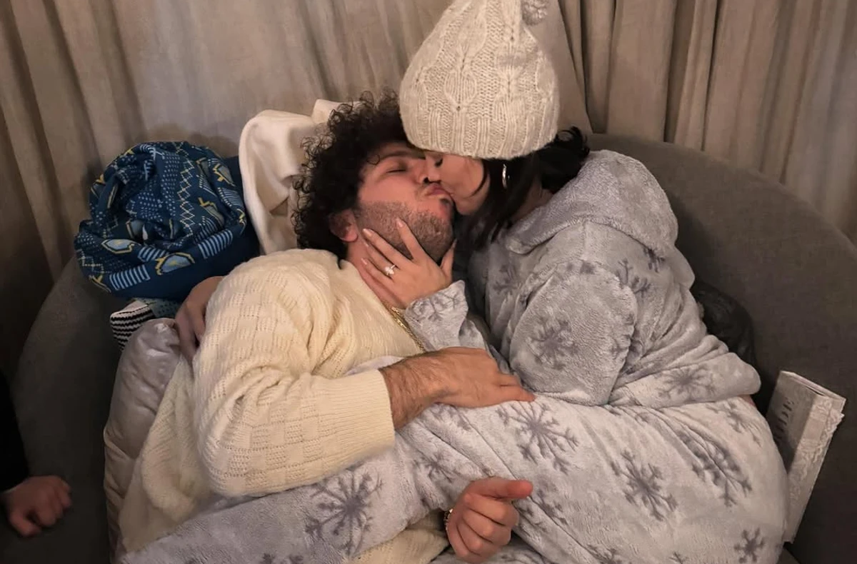 Селена Гомес та Бенні Бланко цілуються