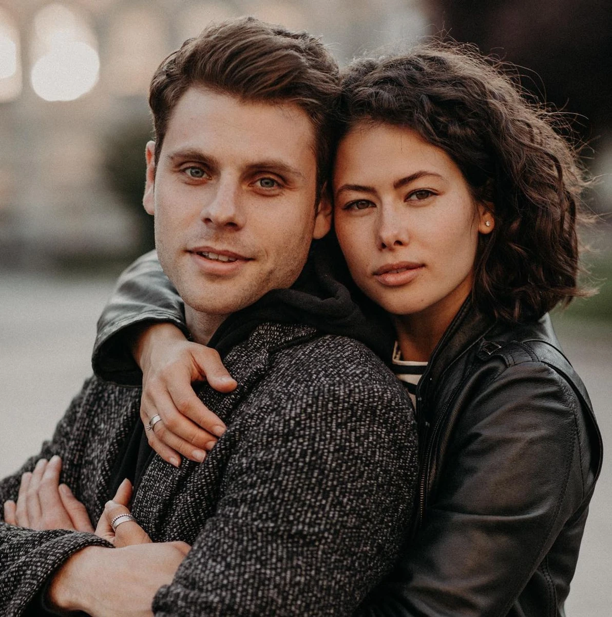 Артур Логай з дружиною