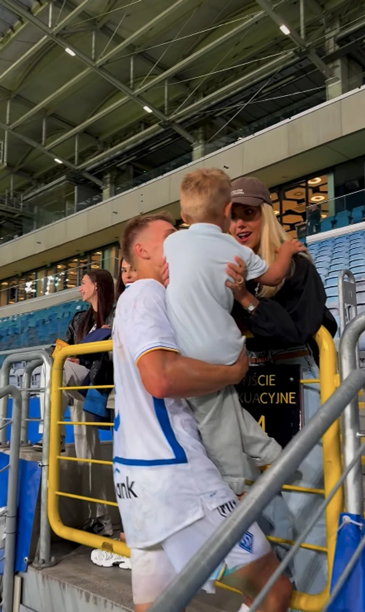 Даша Квіткова помилувалася розвагами свого сина і Бражка