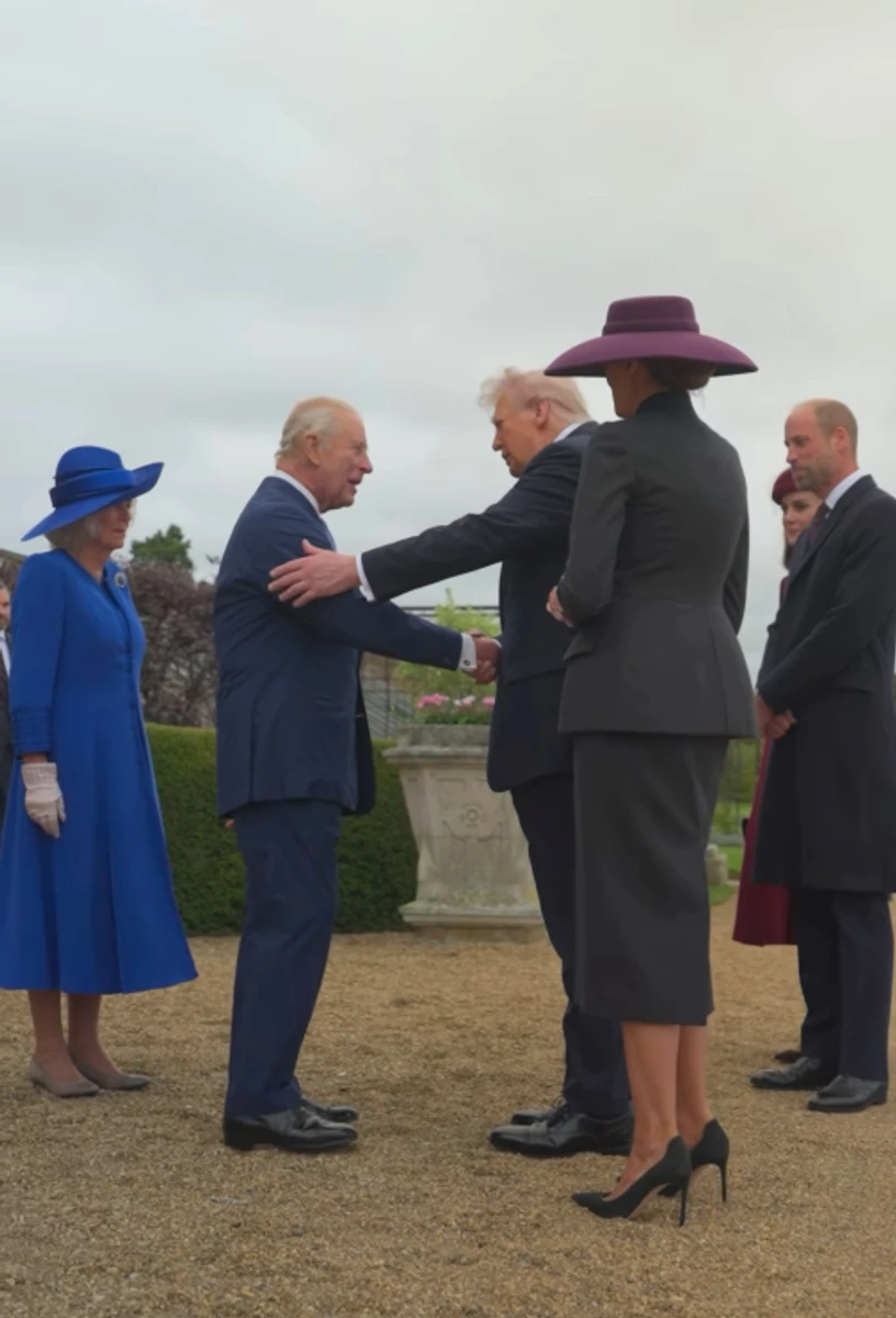 Король Чарльз, Кейт Міддлтон і принц Вільям попозували з Дональдом Трампом