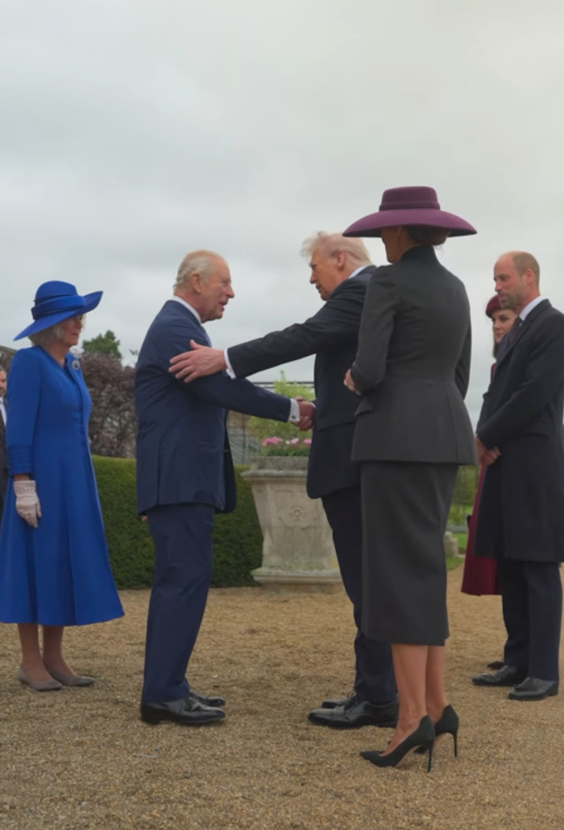 Король Чарльз, Кейт Міддлтон і принц Вільям попозували з Дональдом Трампом