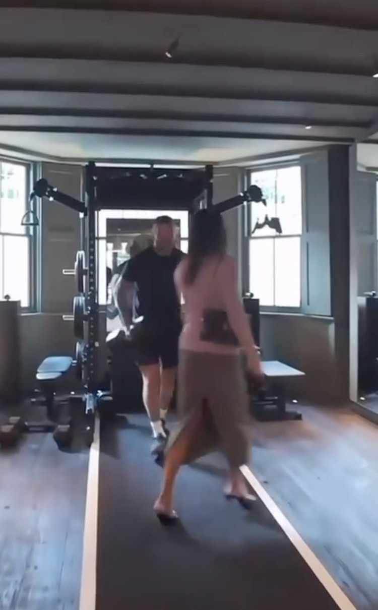 Девід Бекхем насмішив, як скинув дружину, коли вона заважала йому тренуватися