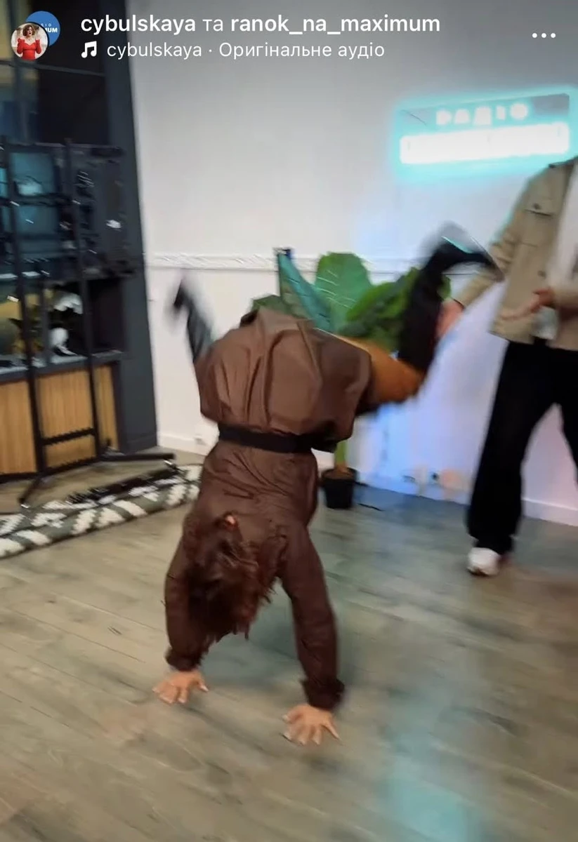 Оля Цибульська в інстаграм