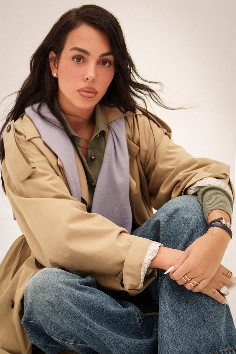 Наречена Роналду у кежуалі зазнімкувалася для журналу