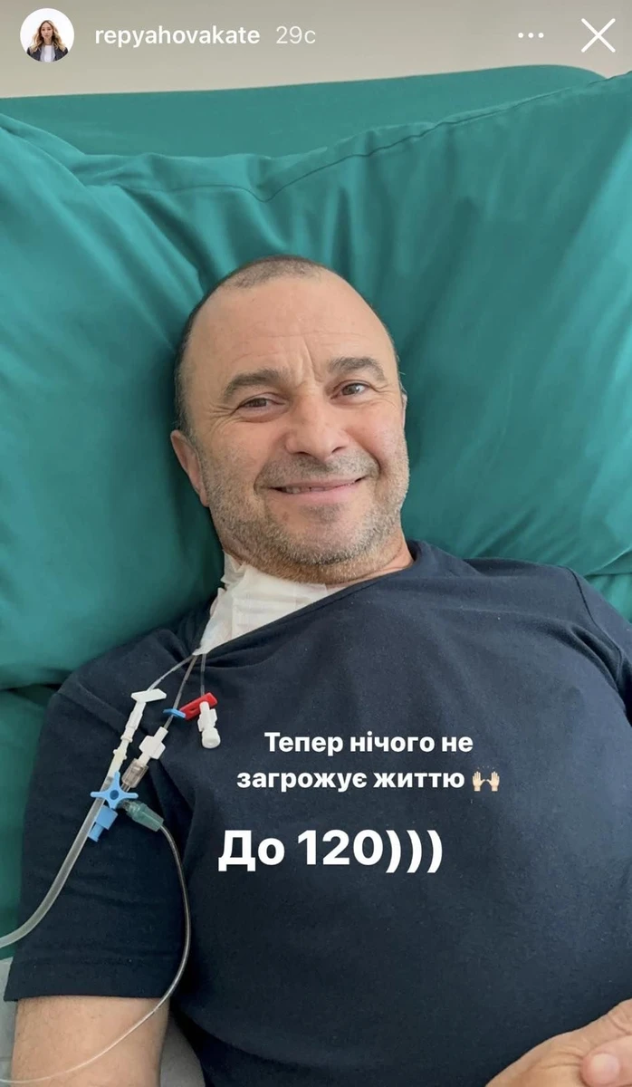 Віктор Франкович уже посміхається - це добрий знак