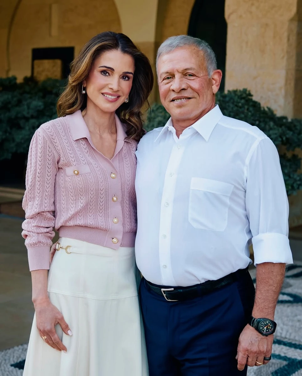 Королева Ранія та король Абдалла