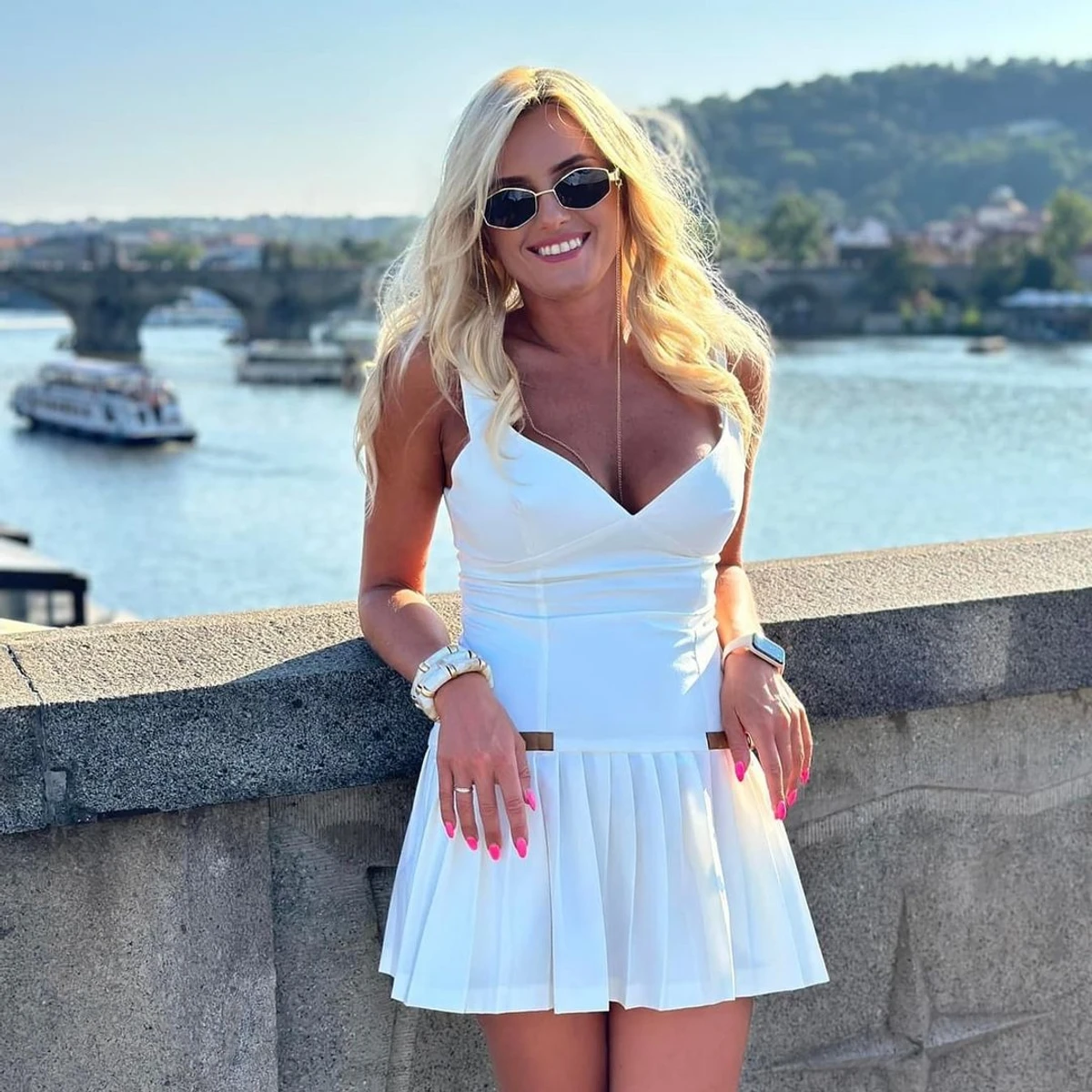 Ірина Федишин наробила фото у Празі