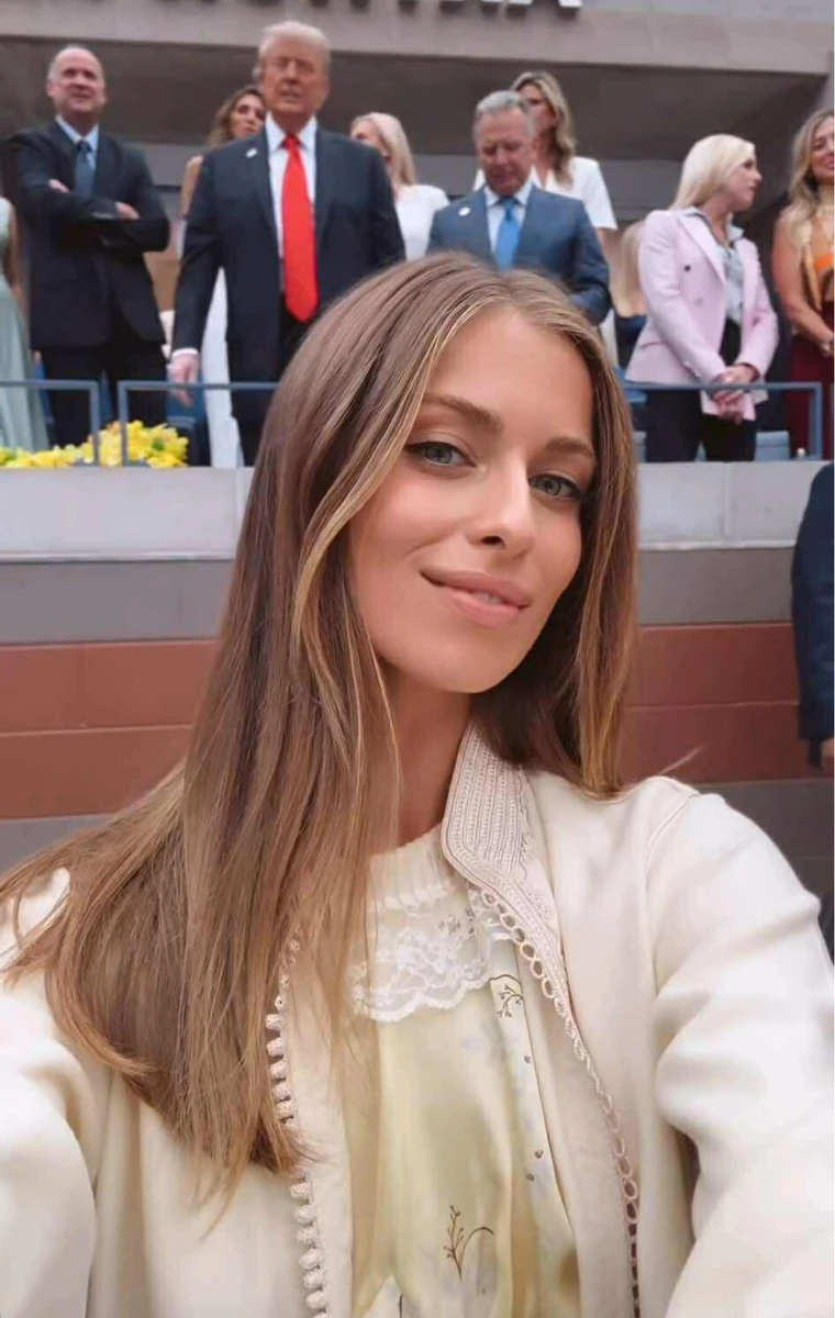 Онука Ротару показалася з Дональдом Трампом на тенісному матчі