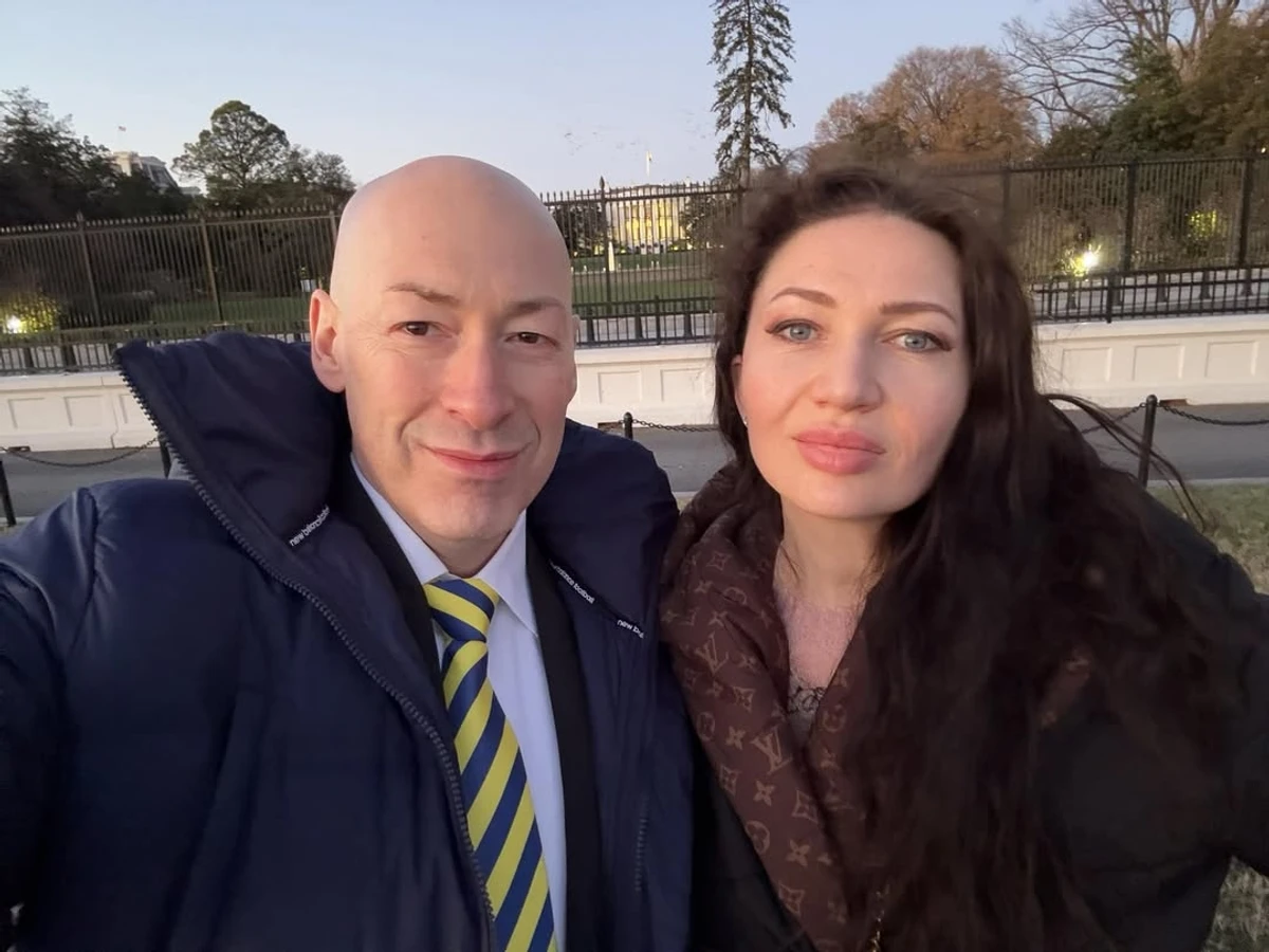 Дмитро Гордон та Олеся Бацман