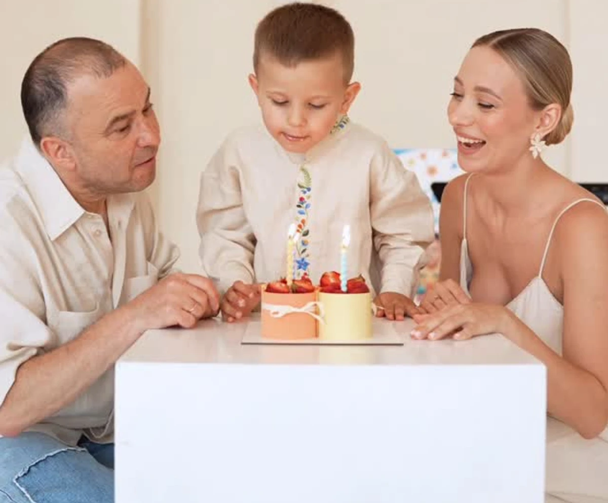 Катерина Репяхова та Віктор Павлік святкують день народження сина