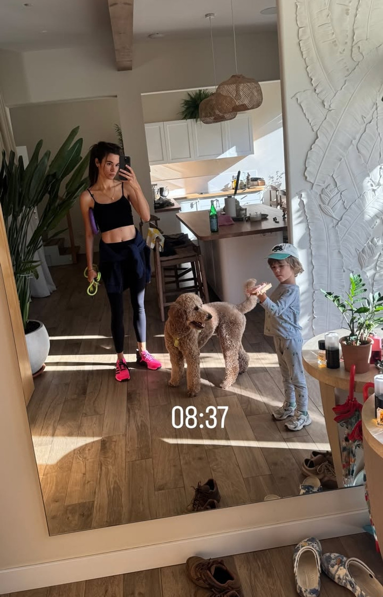 Даша Кацуріна замилувала рановими зборами з дітьми