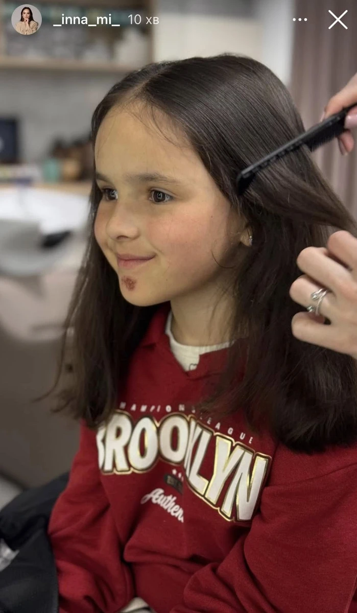 Донька Мірошниченко Мія